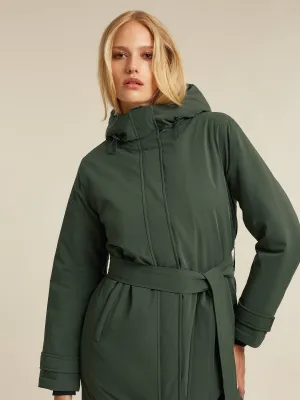 Allegra raincoat - Dark bottle