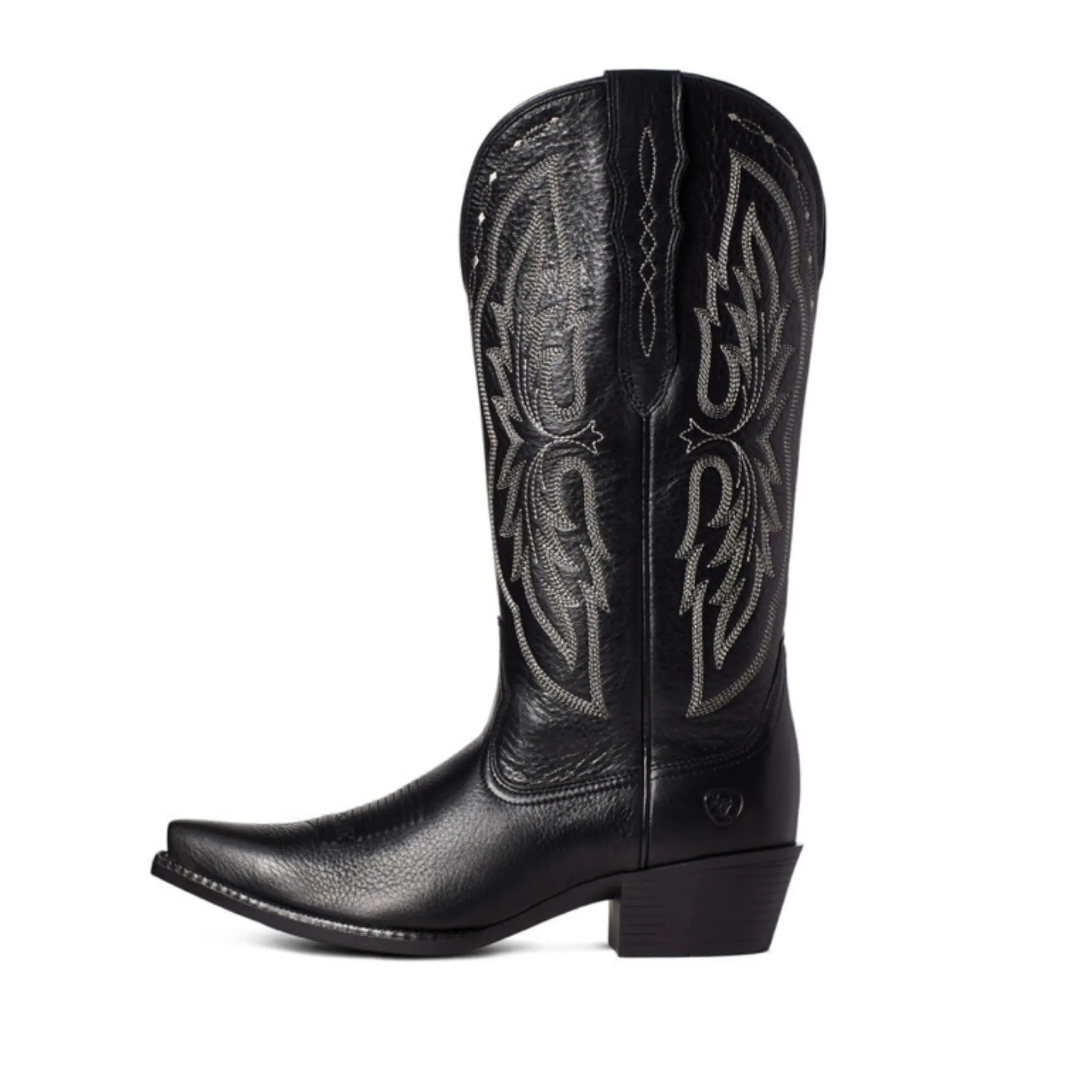 ARIAT WOMEN'S HERITAGE X TOE ELASTIC WIDE CALF WESTERN BOOT- 10036045