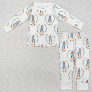 Baby Boys Pajamas Easter Rabbits Shirt Pants Pajamas BLP1029