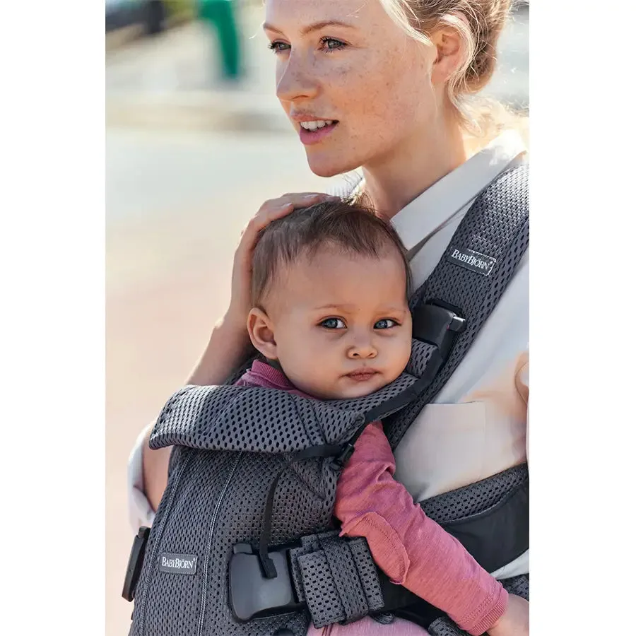 BabyBjorn Baby Carrier One Air, 3D Mesh (Anthracite)