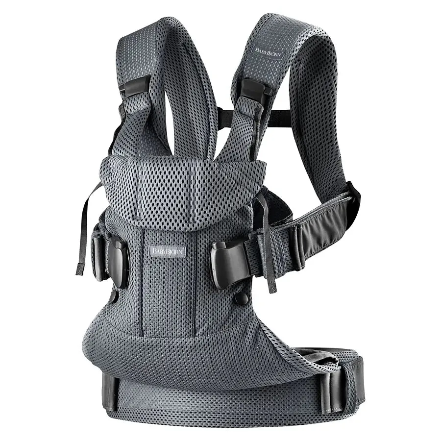 BabyBjorn Baby Carrier One Air, 3D Mesh (Anthracite)