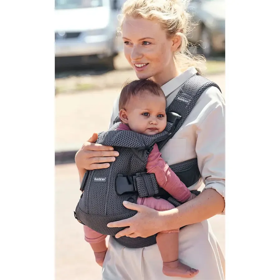 BabyBjorn Baby Carrier One Air, 3D Mesh (Anthracite)