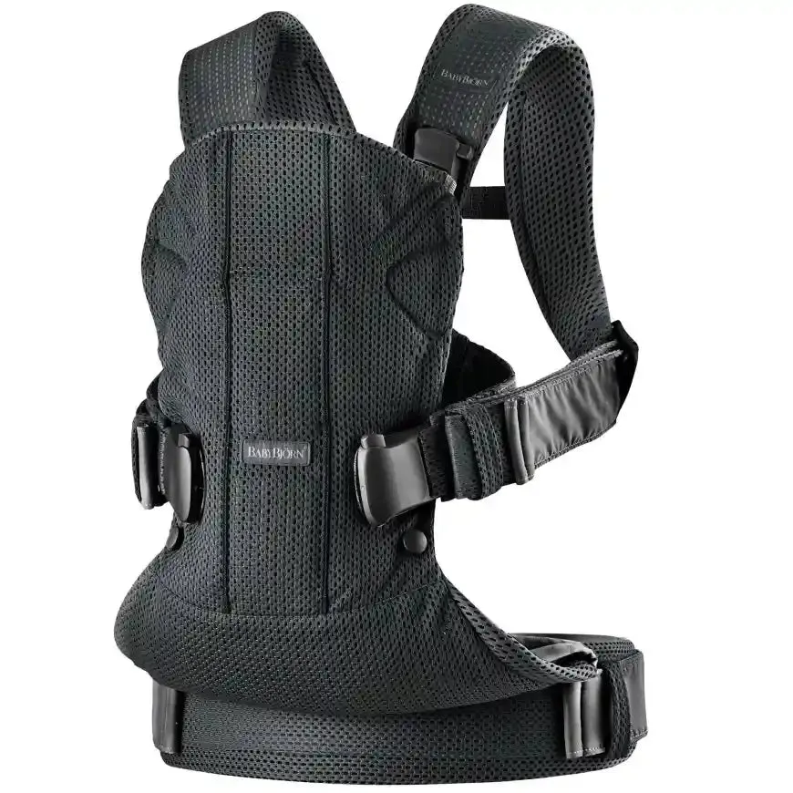 BabyBjorn Baby Carrier One Air, 3D Mesh (Black)