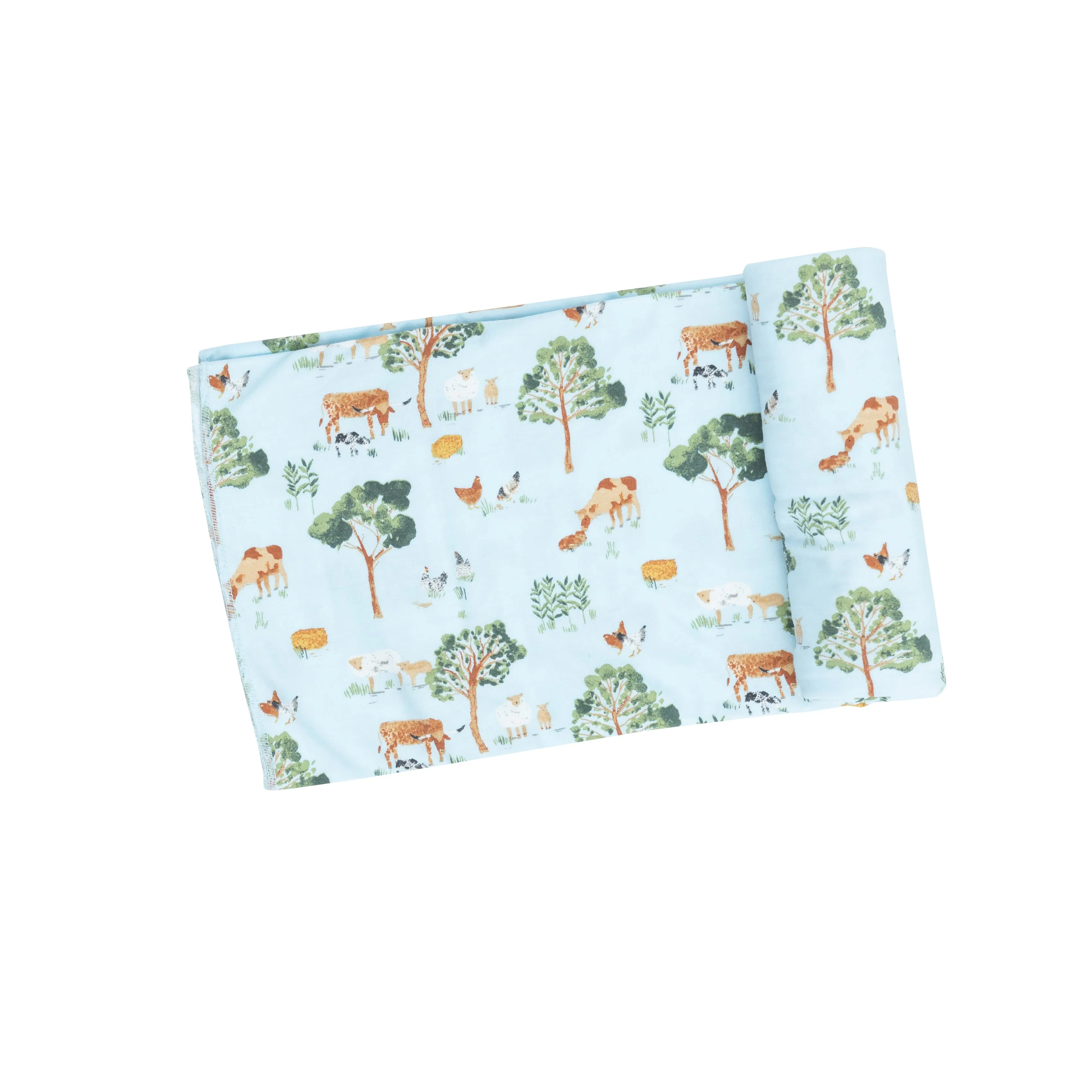 Bamboo Jersey Swaddle Blankets - Prints