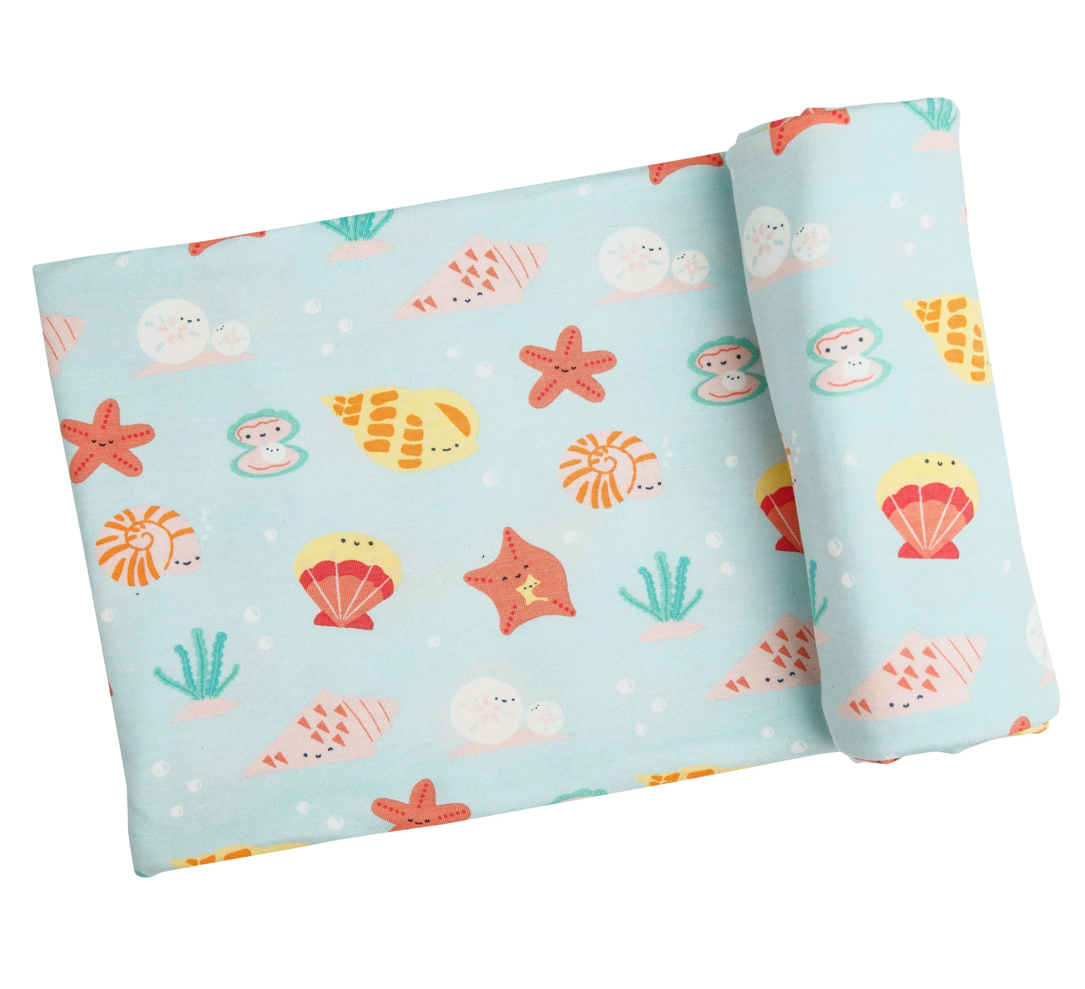 Bamboo Jersey Swaddle Blankets - Prints