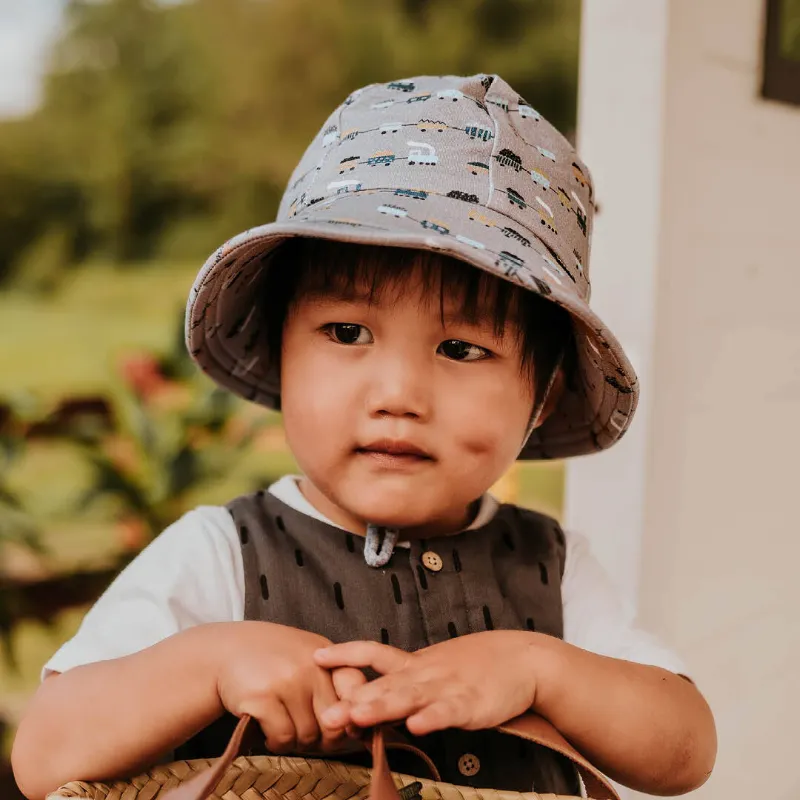 Bedhead Toddler Bucket Hat - Trains