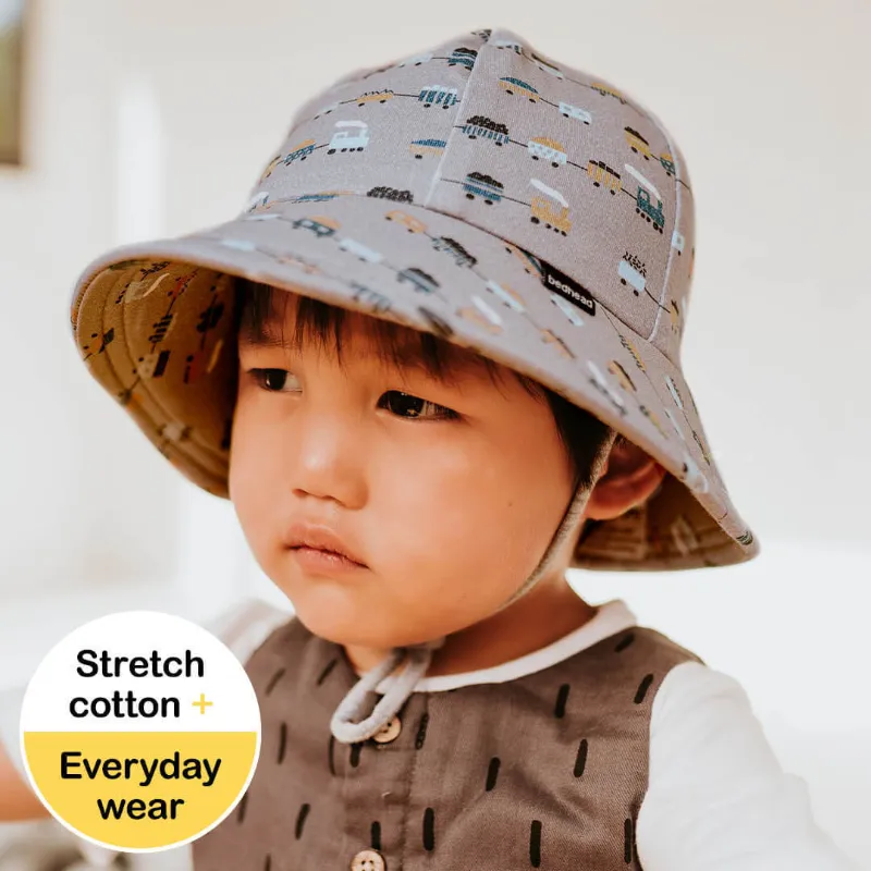 Bedhead Toddler Bucket Hat - Trains