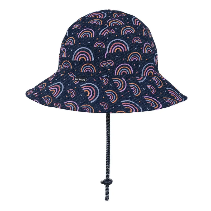 Bedhead Toddler Girls Bucket Hat - Rainbow