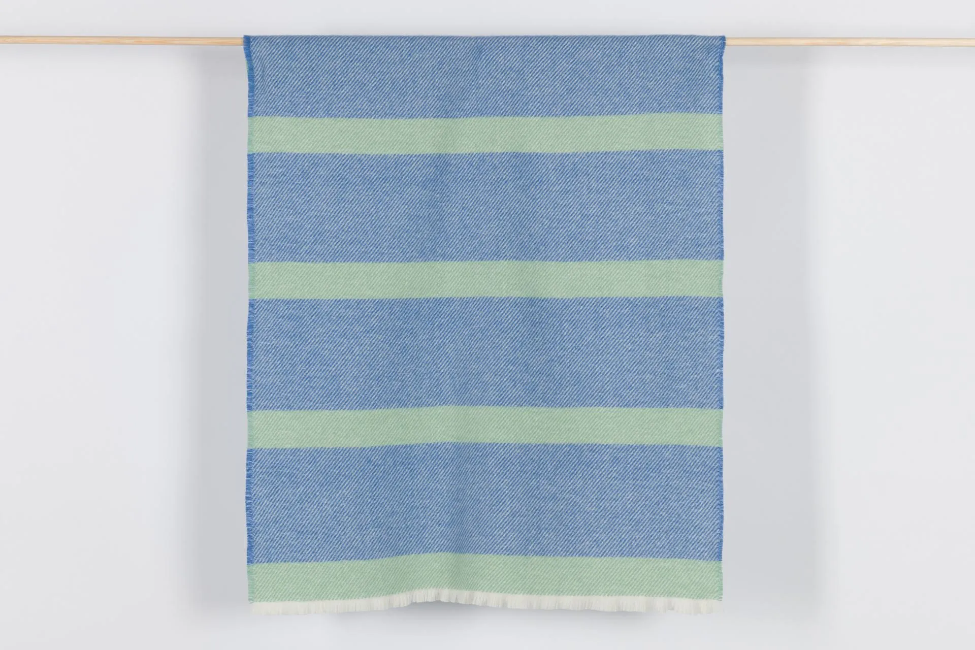 Blue Classic Kileen Lambswool Baby Blanket