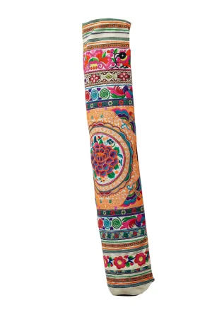 Bohemian Yoga Mat Bag Carrier Embroidered Hill tribe ethnic N