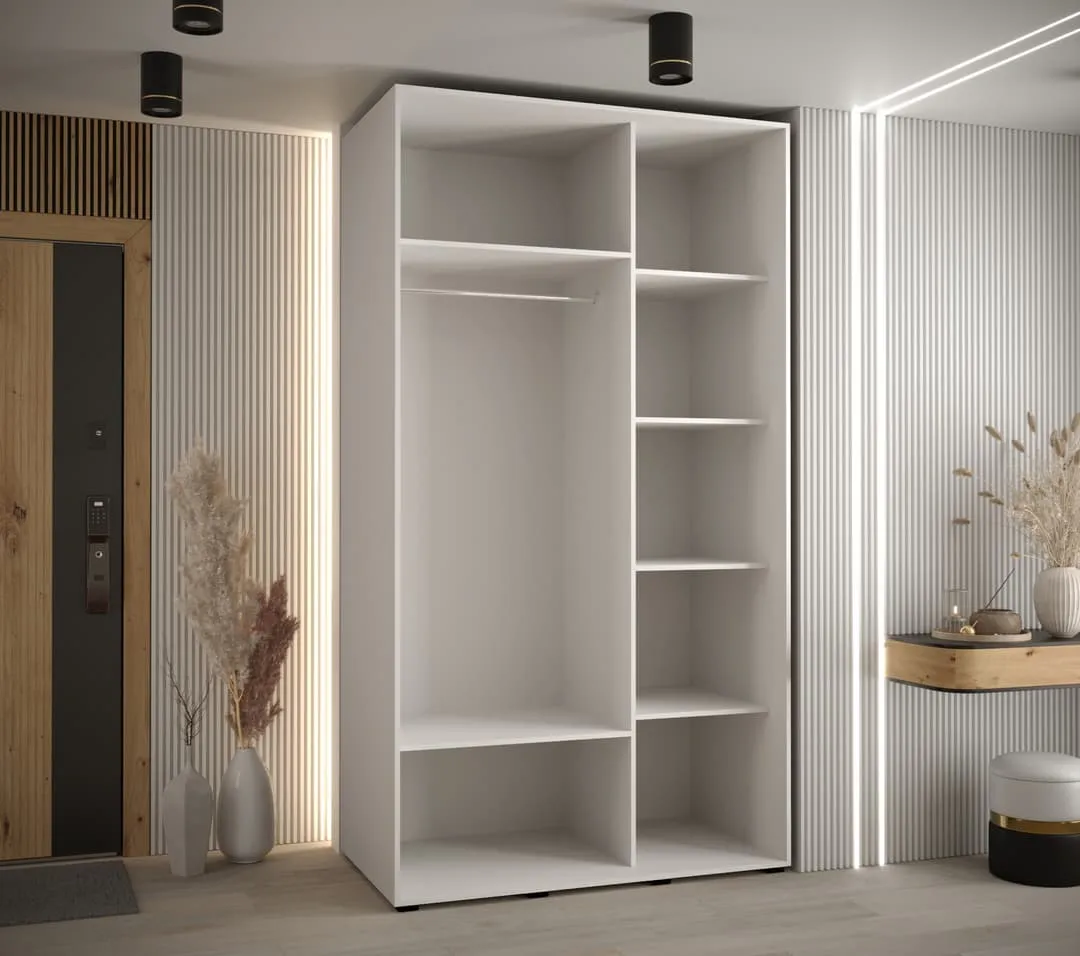 Cannes VI Sliding Door Wardrobe 140cm