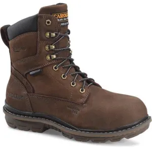 Carolina Men's Dormite 8” Comp Toe Ins WP Work Boot  - Brown - CA8556