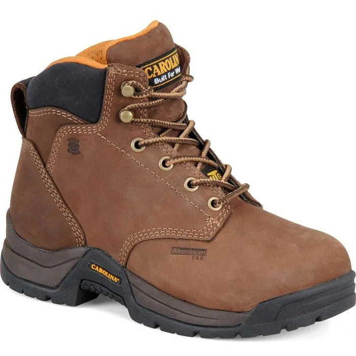 Carolina Women's Raleigh Metguard 5" AT Slip Resist Work Boot -Brown- CA1428