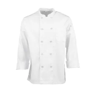 Chef Works Unisex Le Mans Chefs Jacket White M - A371-M