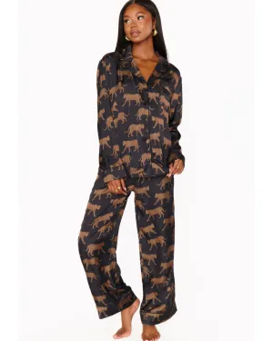 Classic PJ Set Black Catwalk