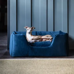 Deeply Dishy Luxury Dog Bed - Velour Contrast