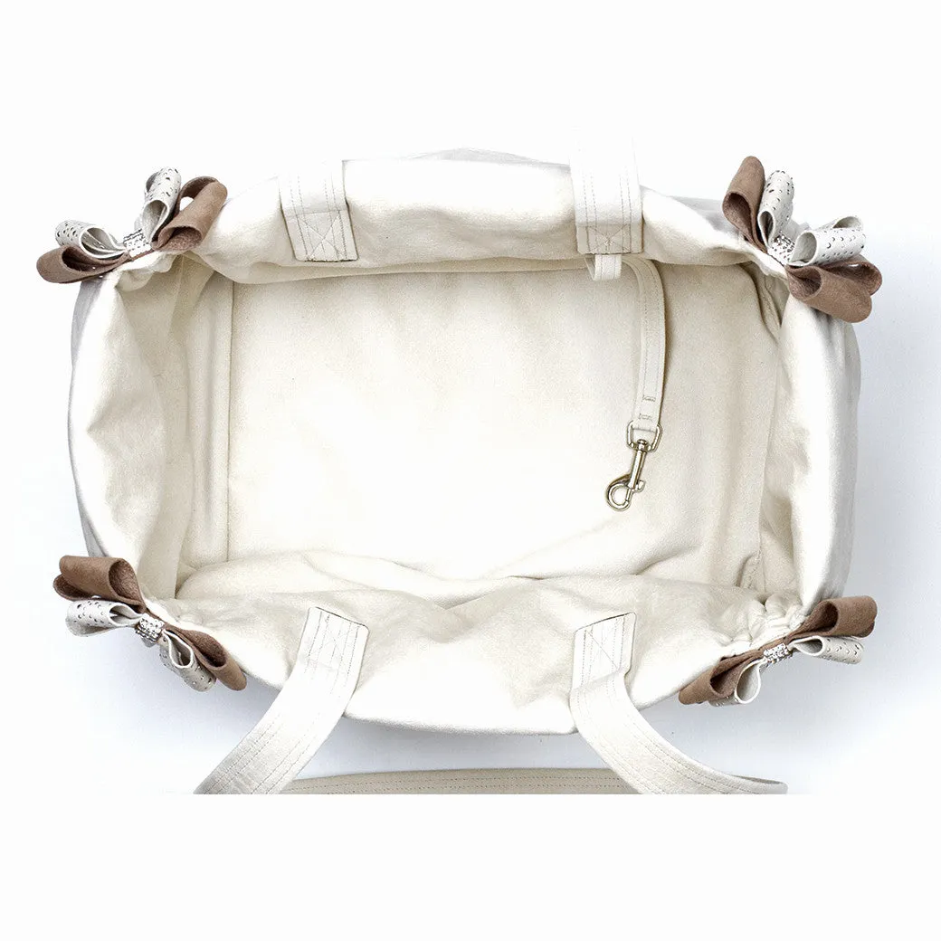 Doe & Fawn Double Nouveau Bow Luxury Carrier