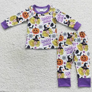 Fashion Baby Kids Pajamas Halloween Nightwear Sets GLP0661