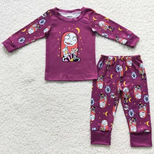 Fashion Kids Girls Pajamas Halloween Sleepwear Sets GLP0460