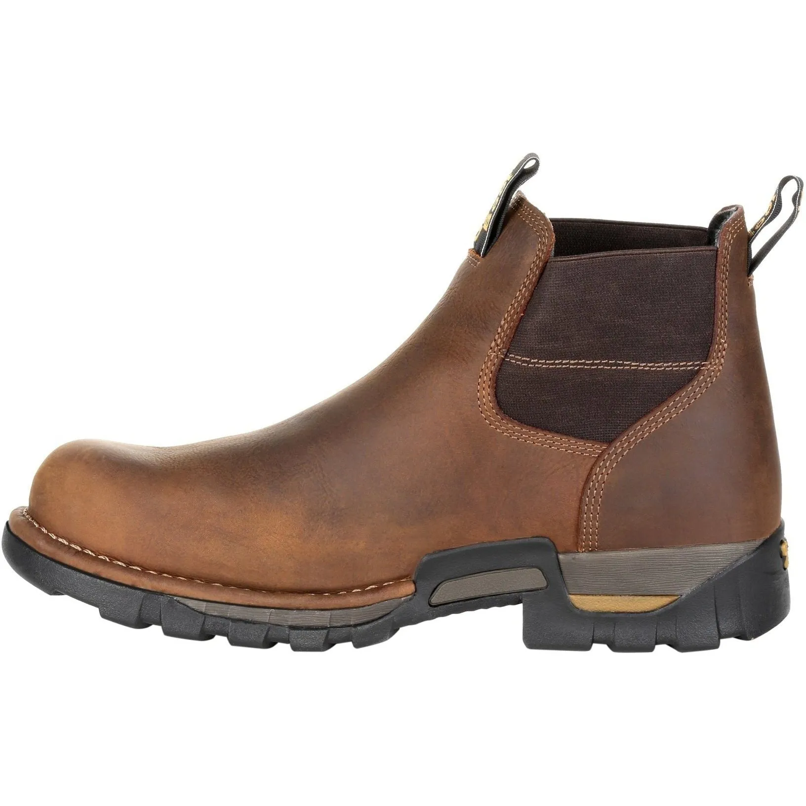 Georgia Men's Eagle One Soft Toe WP Chelsea Work Boot - Brown - GB00315