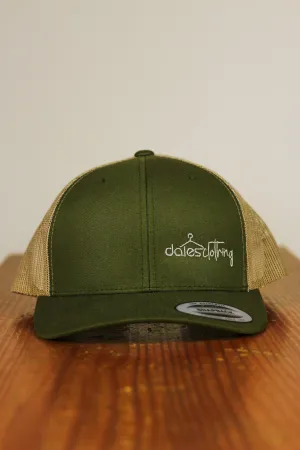 Green & Tan Dales Clothing Hat