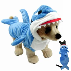 Halloween Costumes Funny Dog Cat Shark Costumes Christmas Cosplay Dress Pajamas