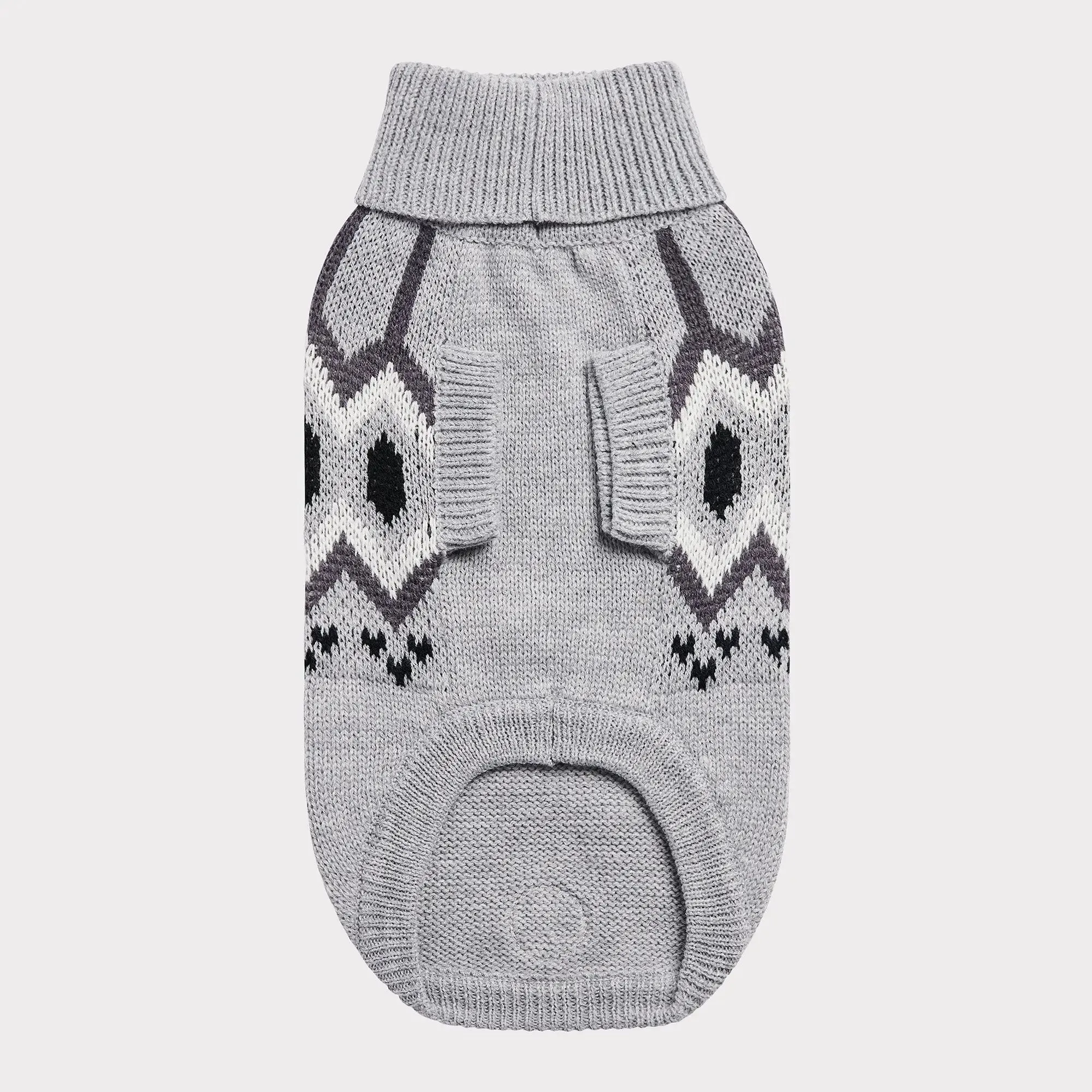 Heritage Dog Sweater | Grey Mix