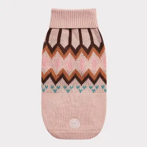 Heritage Dog Sweater | Pink