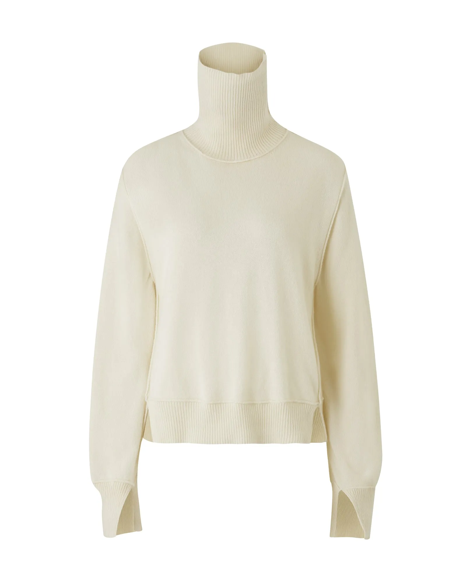 Inside Out Turtleneck (Ivory)