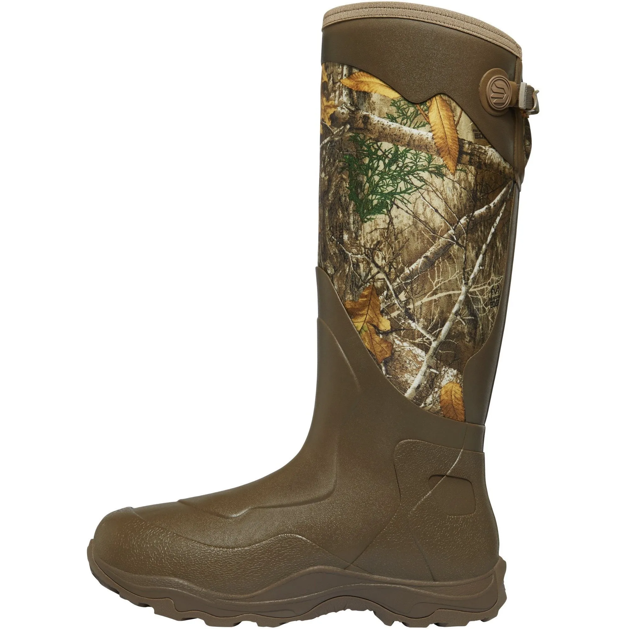 Lacrosse Men's Alpha Agility 17" Soft Toe WP Rubber Hunt Boot Realtree - 339071