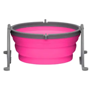 Loving Pets Pink Bella Travel Bowl