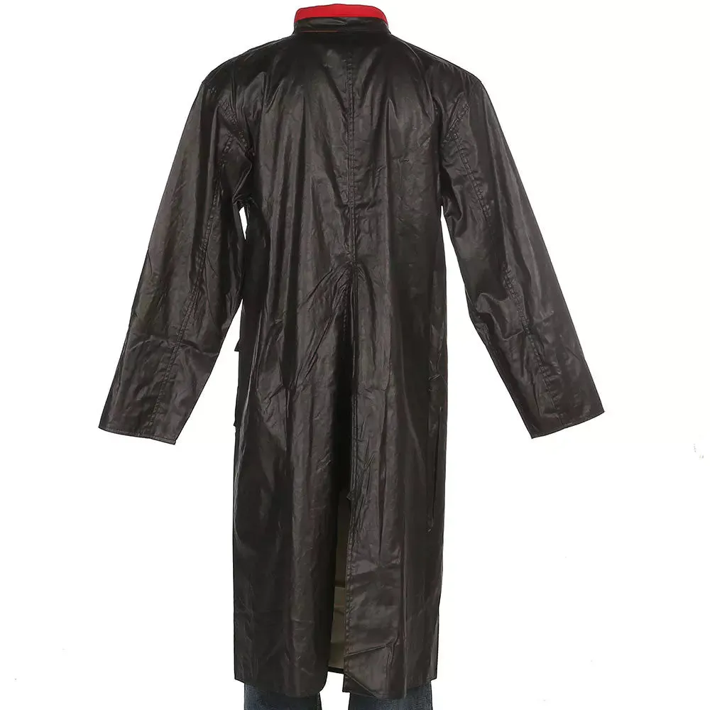 Mens Black Pommel Fish Slicker by Wyoming Traders