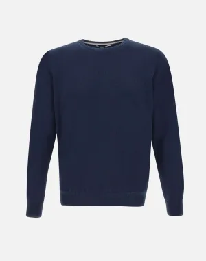 Midnight Blue Cashmere Sweater