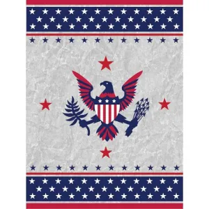 Native American Design Fleece Blanket - Liberty Pattern