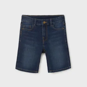 NAVY BLUE DENIM SHORT FOR BOYS