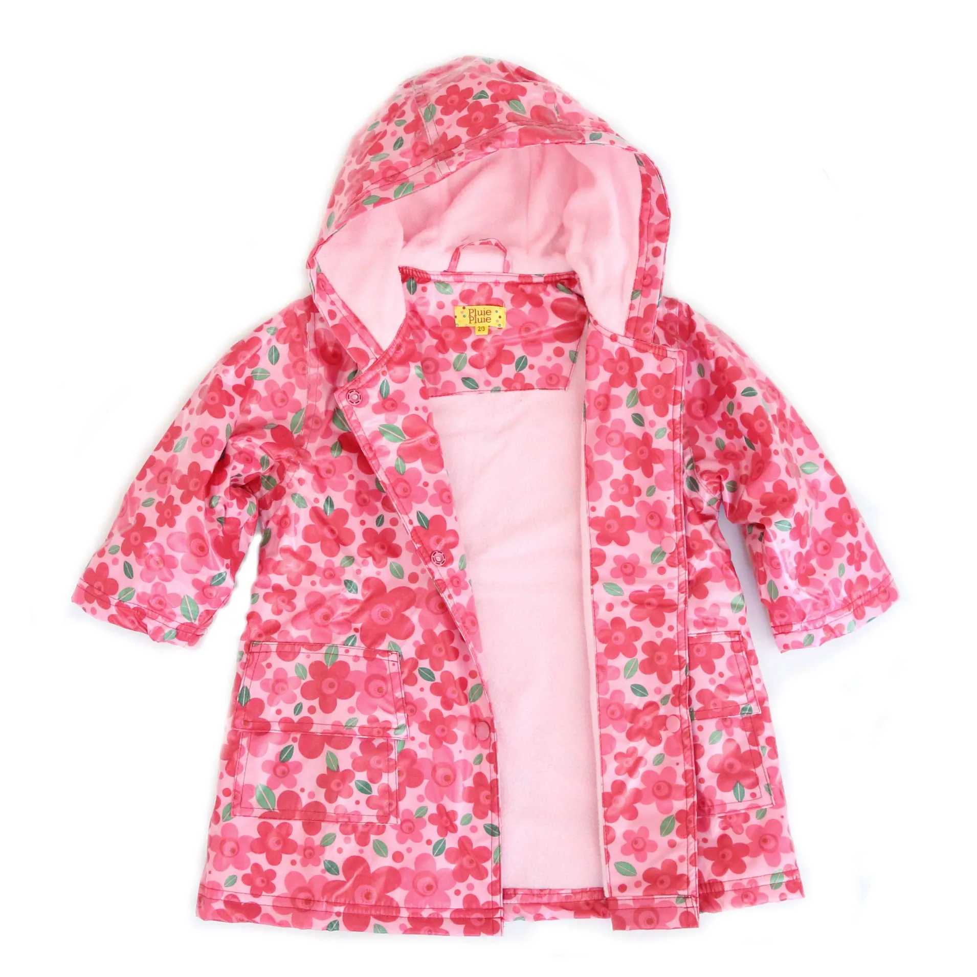 Pink Flower Raincoat