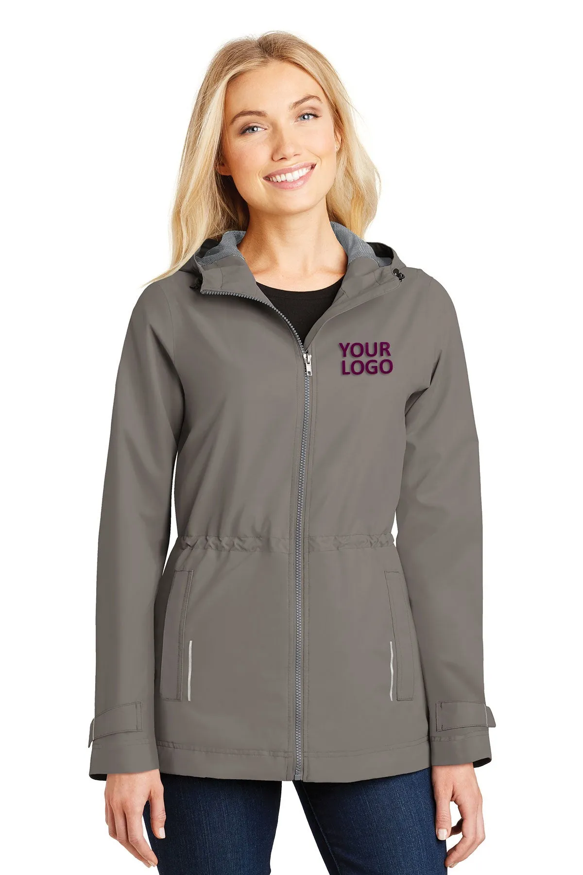 Port Authority Ladies Northwest Custom Slickers, Northern Grey