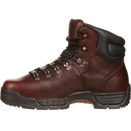 Rocky Men's Mobilite 6" Waterproof Work Boot - Brown - FQ0007114