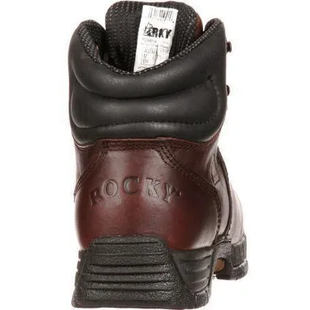 Rocky Men's Mobilite 6" Waterproof Work Boot - Brown - FQ0007114