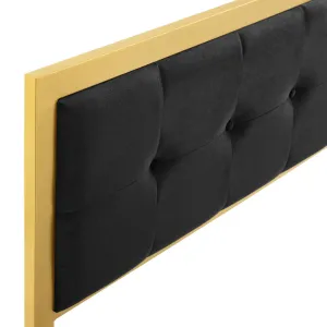 Teagan Tufted  Performance Velvet Headboard