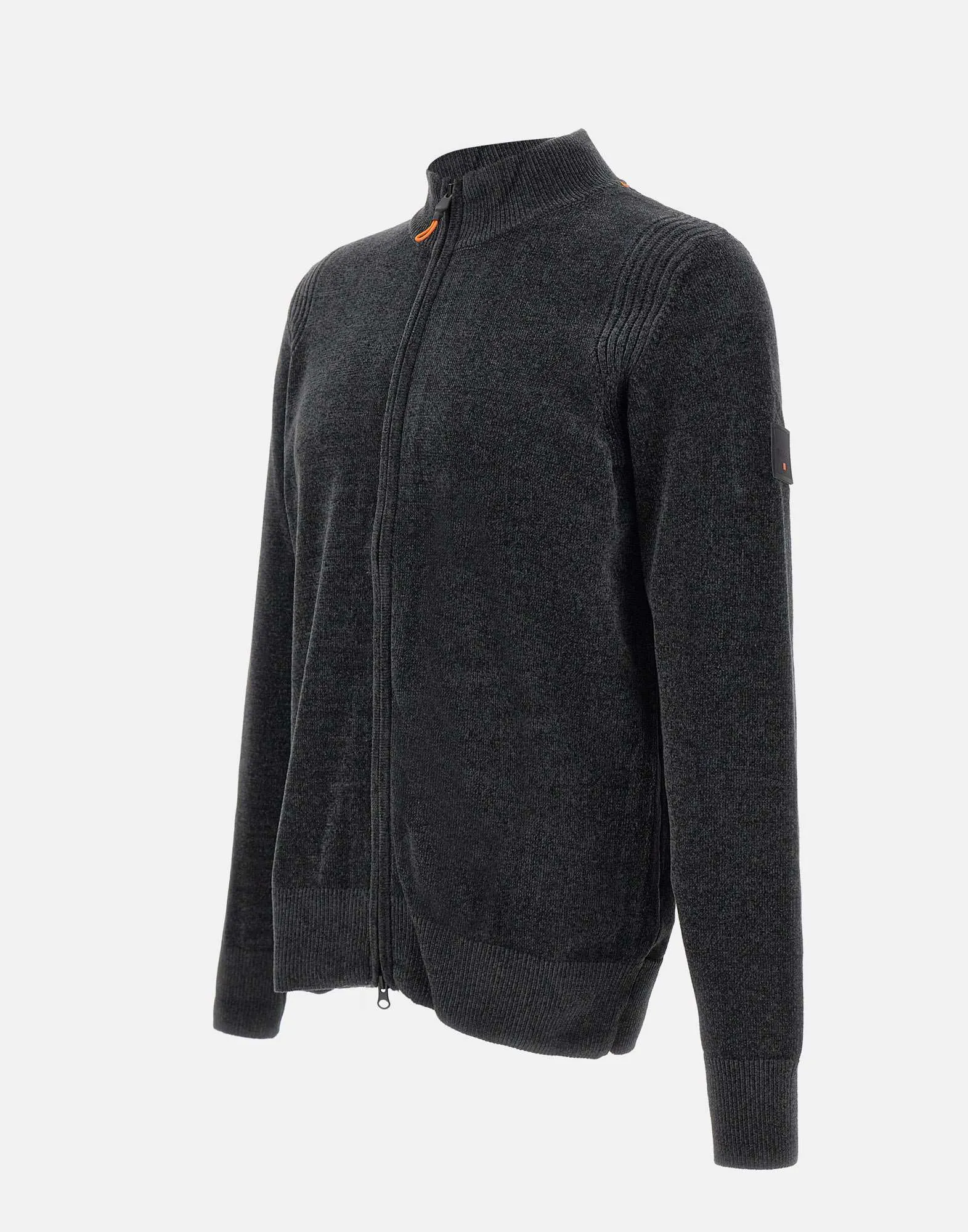 Treu Chenille Sweater in Smoky Grey