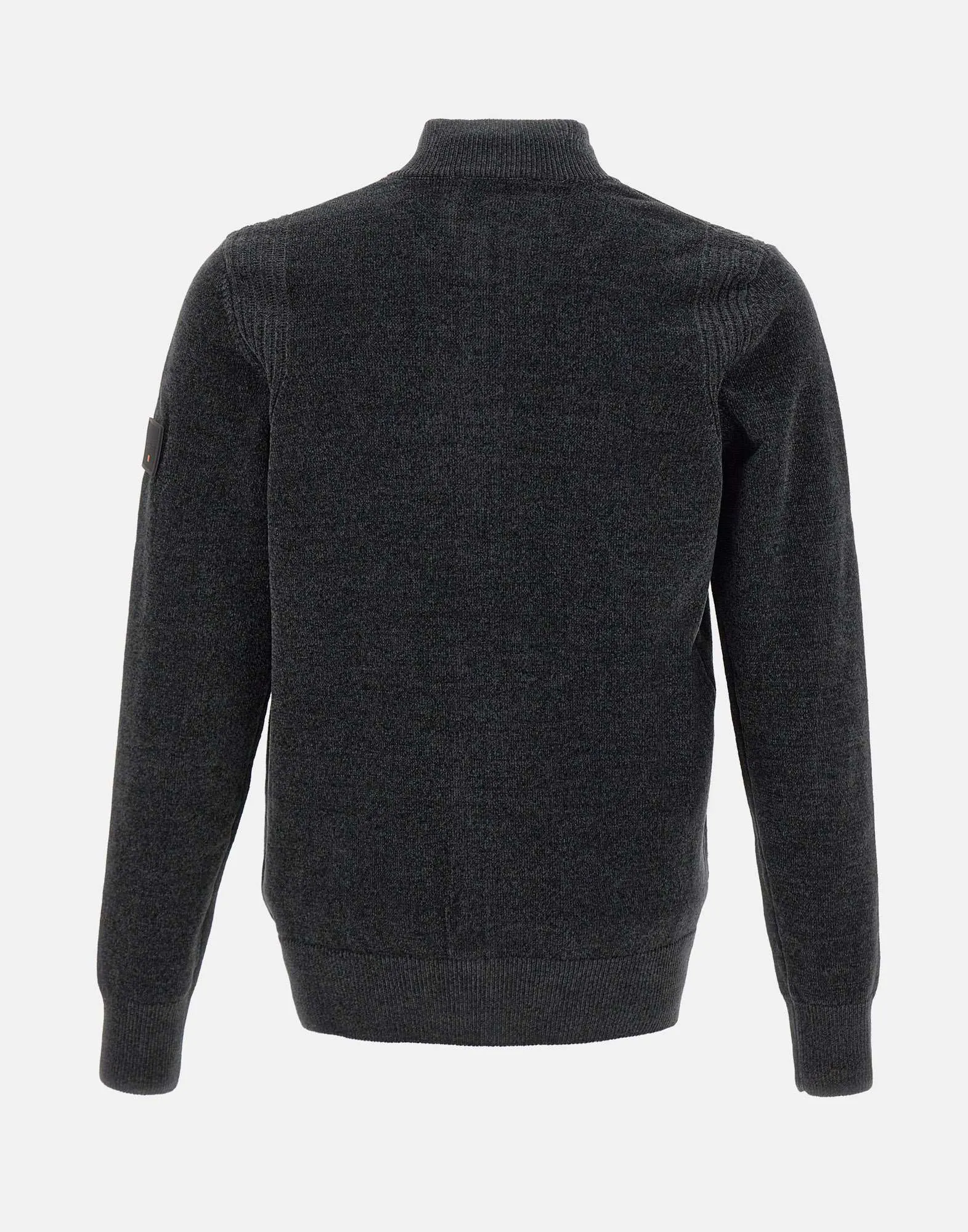 Treu Chenille Sweater in Smoky Grey